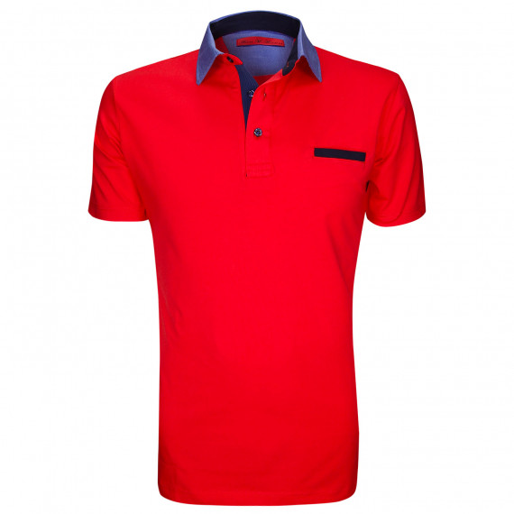 Polo fashion ANAGNITA Andrew Mac Allister 5392-RED