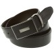 CEINTURE CUIR BLACK Andrew Mc Allister E-1750