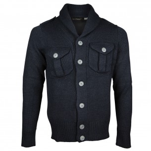 CARDIGAN MODE ADAGIO Emporio balzani M3015-BLU