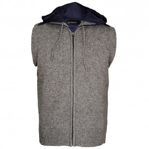 Gilet sans manches HOODY Emporio balzani N50024ZCAP-GREY