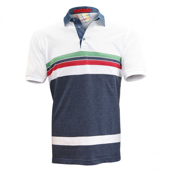 POLO MANCHE COURTE MOON Andrew Mc Allister P2633-78