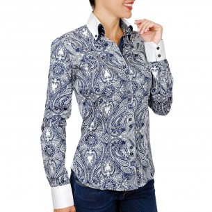 Shirt double collar